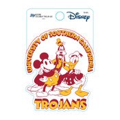 USC Trojans University of Southern California Great Trio Mickey Sticker